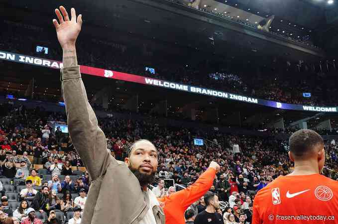 Brandon Ingram, Gradey Dick to miss end of Toronto Raptors season with injuries