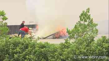 One arrested for August arson at Floor and Decor off Airline Highway