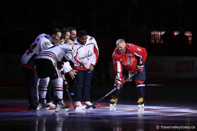 Ovechkin scores his 893rd career goal. He needs 1 to tie Gretzky and 2 to break the NHL record