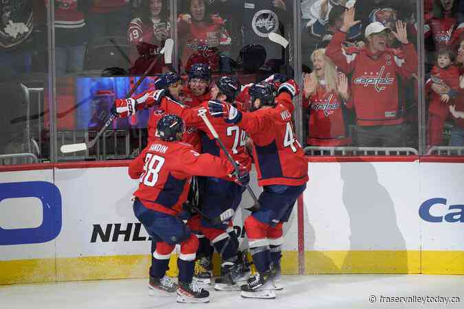 Ovechkin scores his 893rd goal. He needs 1 to tie Gretzky and 2 to break the NHL record