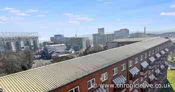 Inside the maisonette with balcony views of St James' Park up at auction for just £85,000