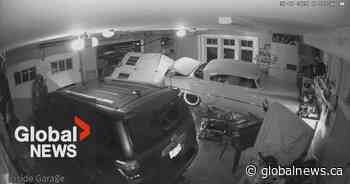 Terrifying Vancouver Island home invasion caught on security camera