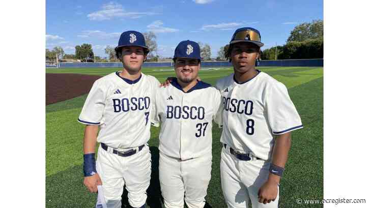 St. John Bosco baseball rallies again to complete sweep of Orange Lutheran