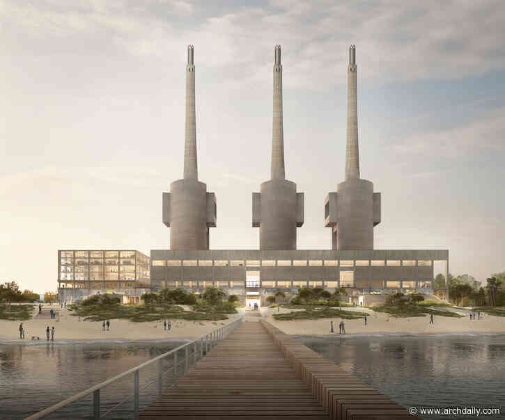Garcés de Seta Bonet and Marvel Architects Win Competition to Transform Three Chimneys Into Catalunya Media City