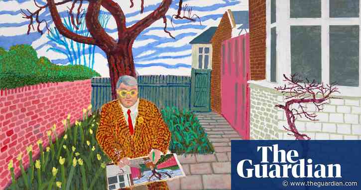 ‘A mutual love affair’: David Hockney 25 retrospective makes a splash in Paris