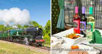 The Kent experience where you eat a Sunday roast on a vintage train