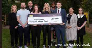 Four Wirral charities receive share of £25,000 donation