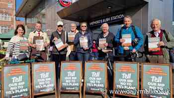 Fury at plans for 'simply absurd' new cycle lane cutting through one of London's busiest roundabouts in Sadiq Khan's latest attack on motorists