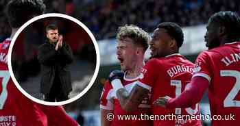 What Carrick said during full-time Boro celebrations & his son's away end verdict