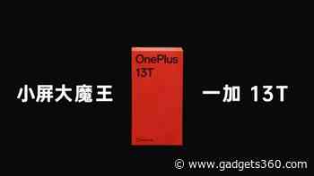 OnePlus 13T Launch: Design, Specifications and Everything We Know So Far About the Compact Handset