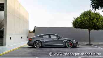 Audi RS e-tron GT klingt wie ein Achtzylinder, fährt aber elektrisch