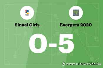 Evergem 2020 overklast Sinaai Girls B