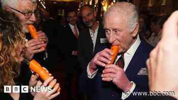 'It was surreal to see the King play a carrot'