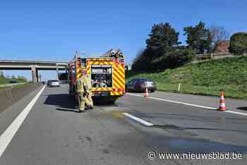 Motorrijder raakt gewond bij ongeval op E403