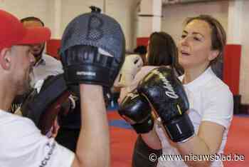 Prinses Claire gaat boksen in Anderlecht