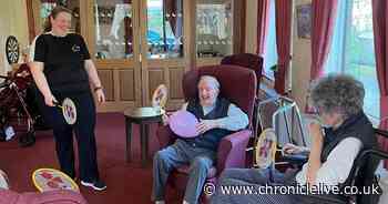 Unique Gosforth care home sport proves a 'sit and hit' success with 103-year-old taking part