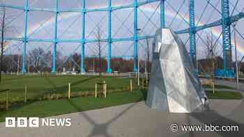 Public park brings new life to iconic gasholder site