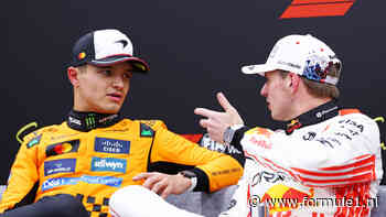 Gefrustreerde Norris moet Verstappen voor zich dulden: ‘Had ver voor kunnen liggen’