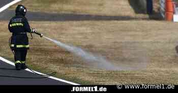 Grasbrände bei der Formel 1 in Suzuka: Wettervorhersage lässt FIA aufatmen