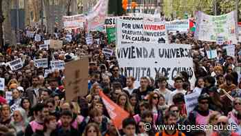 Zehntausende protestieren in Spanien gegen Wohnmisere
