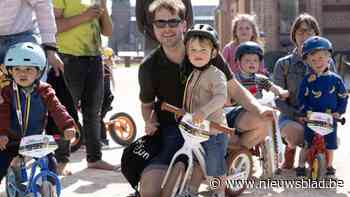 WK Loopfietsen in Merksplas-Kolonie: "Er scheelt nog iets aan zijn concentratie, want hij botst wel eens"