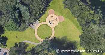 The hidden garden shaped like a teddy in one of Cardiff's best parks