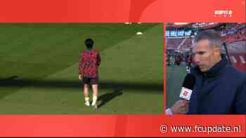 Van Persie: 'Hij heeft goede billen, daar kijk ik naar'