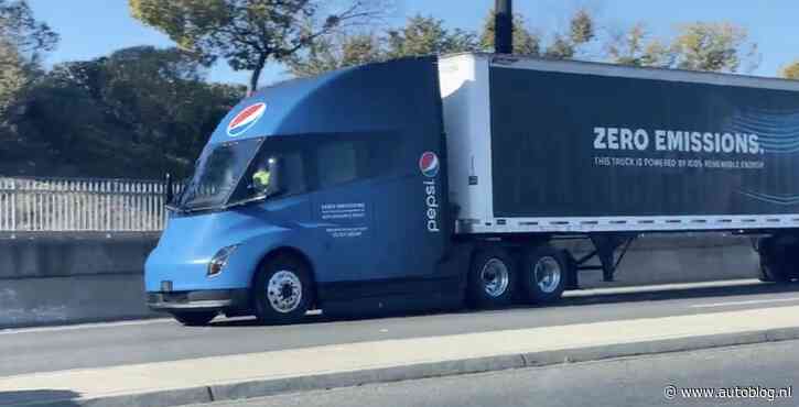 Tesla Semi ondervindt flinke tegenslagen