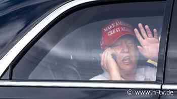 "Es wird nicht leicht": Trump ruft US-Bürger im Zollkonflikt zur Durchhalten auf