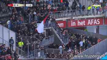 Feyenoord-fans zorgen voor zeer opvallend beeld tegen AZ