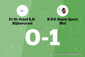 Peeters is goud waard voor Rauw tegen Sint-Jozef