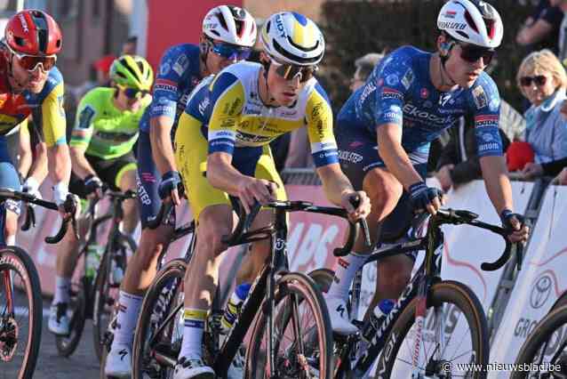 Milan Lanhove steekt in Volta NXT Classic hand uit naar zege maar valt nog naast podium: “Ik schatte laatste bocht helemaal verkeerd in”