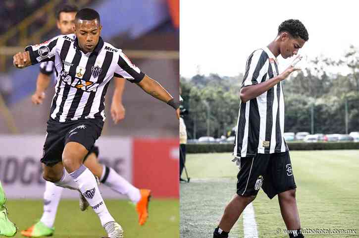 Mientras su padre está en la cárcel por violación, Robinho quiere figurar en Santos