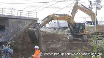 So geht der Abbruch der Wolfsburger Betonkrebs-Brücke voran