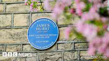 Plaque unveiled for Swindon railway pioneer