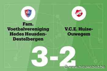 KFV Hedes B komt goed terug en haalt winst