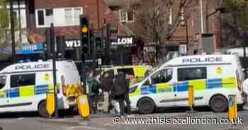Road closed after fatal stabbing and arrest near West London tube station