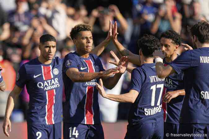 PSG wins record-extending 13th Ligue 1 title with six games to spare