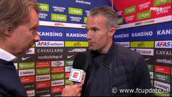 Van Persie over transfergerucht: 'Hij is een goede speler, maar het is niet netjes'