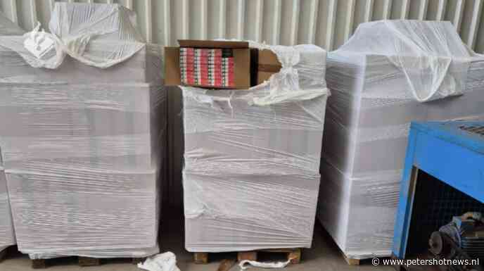 Illegale fabriek en miljoenen sigaretten in bedrijfspand aangetroffen