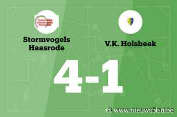 KST Haasrode B wint thuis van Holsbeek B, mede dankzij twee treffers K. Vlasselaer