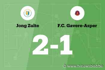 Jong Zulte wint na knappe comeback