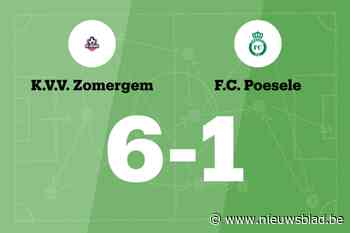 Tahid leidt KVV Zomergem naar overwinning tegen FC Poesele B