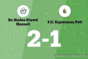 RC Hades toont wederom uitstekende vorm met zege tegen Esperanza Pelt