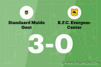 Overduidelijke zege voor Standaard Muide Gent tegen KFC Evergem Center