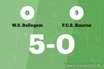 WS Bellegem overklast FCE Kuurne