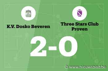 Dosko Beveren beëindigt de zegereeks van TSC Proven