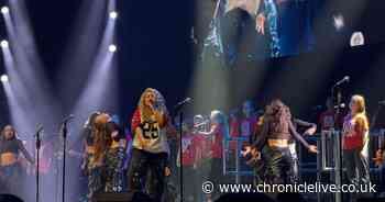 Newcastle singer Channy Thompson 'on cloud nine' after playing to packed crowd at Wembley