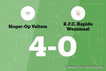 HO Veltem wint ook van Rapide Wezemaal