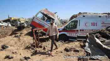 Overzicht | Beelden van beschieting ambulances, Israël breidt grondoffensief uit